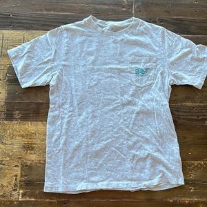 Vineyard Vines Heather Gray Tee in Boys Large